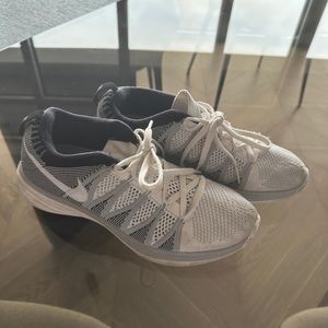 Nike Flyknit Lunar 2 White Wolf Grey